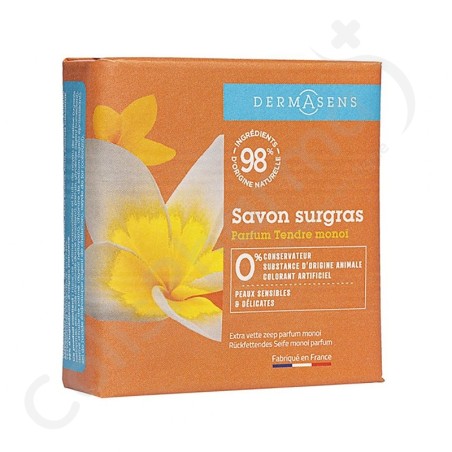 Dermasens Savon Surgras Monoi - 100 g Dermasens Savon Surgras Monoi - 100 g