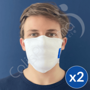 Masque de protection lavable et réutilisable Pro Security Thuasne - 2 masques