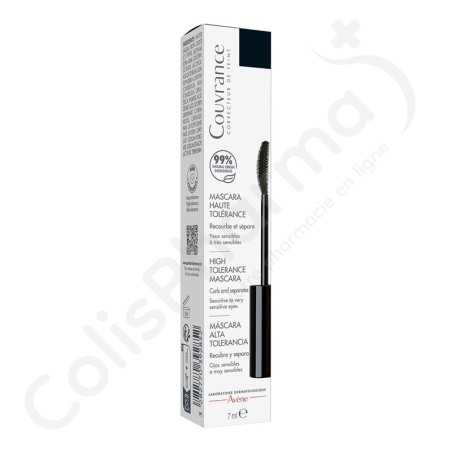Avène Couvrance Mascara Hoge Tolerantie Zwart - 7 ml Avène Couvrance Mascara Hoge Tolerantie Zwart - 7 ml