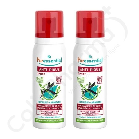 Puressentiel Anti-pique Spray - 2x75 ml PROMOPACK