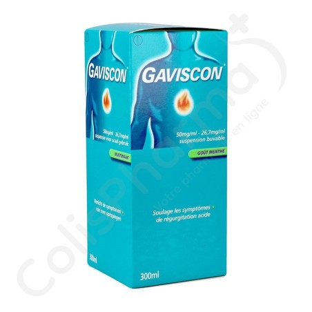 Gaviscon Muntsmaak - Suspensie voor oraal gebruik 300 ml