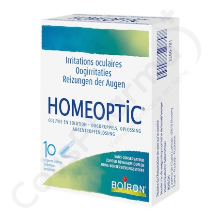 Homeoptic - 10 unidoses de 0,4 ml Homeoptic - 10 unidoses de 0,4 ml