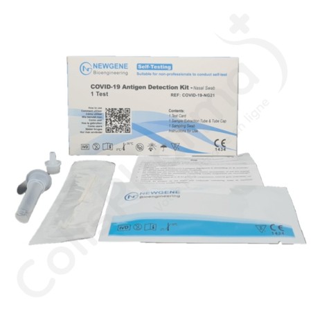 Zelftest Covid-19 - Snelle antigene neustest - 1 test