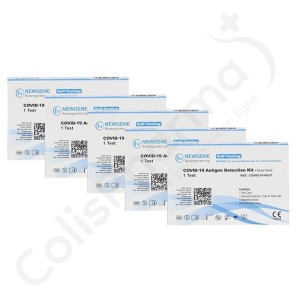 Zelftest Covid-19 - Snelle antigene neustest - 5 tests
