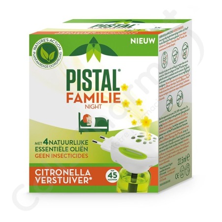 Pistal Famille Citronelle - 1 diffuseur électrique