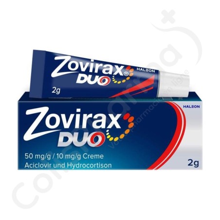 Zovirax Duo 50 mg/g + 10 mg/g - Crème 2 g