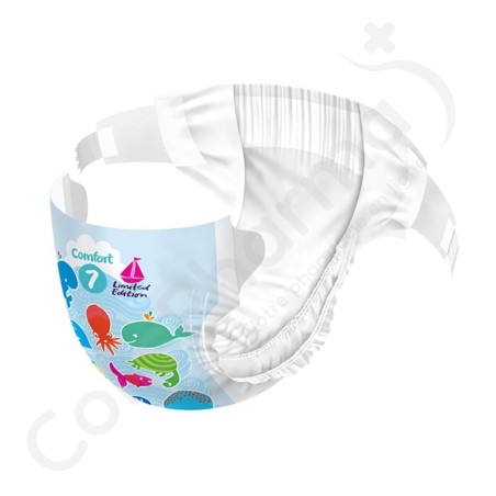 Libero Comfort 7 - 16 à 26 kg - 38 langes bébé