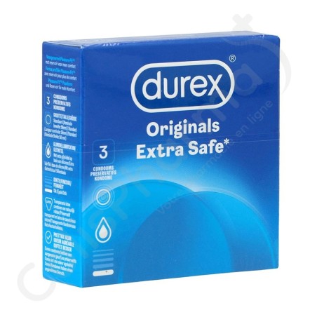 Durex Extra Safe - 3 condooms