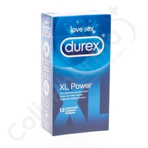 Durex XL Power - 12 condooms