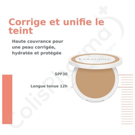Avène Couvrance Fond de Teint Compact Crème - 9,5 g