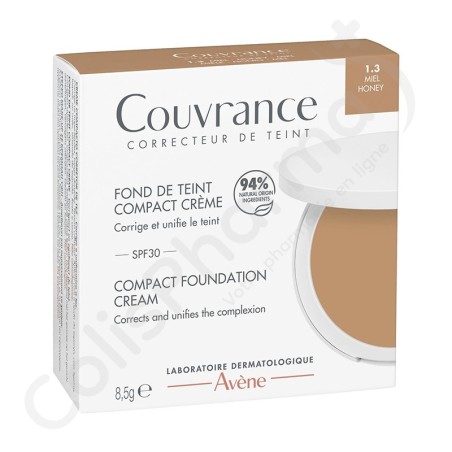 Avène Couvrance Fond de Teint Compact Crème Miel - 9,5 g