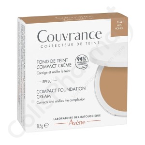 Avène Couvrance Fond de Teint Compact Crème Miel - 9,5 g