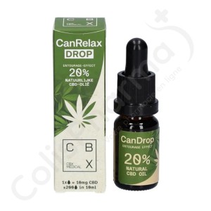 CanRelax Drop 20% CBD - Huile 10 ml