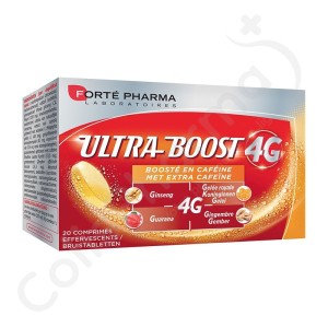 Forté Pharma Vitalité 4G Ultraboost + Cafeïne - 20 tabletten