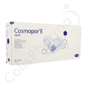 Cosmopor E 25 x 10 cm - 25 pansements stériles