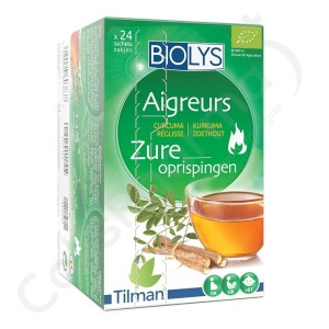 Biolys Kurkuma-Zoethout - 24 sachets