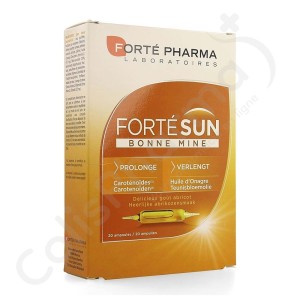 Forté Pharma FortéSun Bonne Mine - 20 ampoules