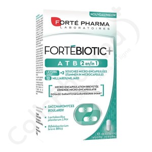 Forté Pharma Fortébiotic+ ATB 2 en 1 - 10 gélules