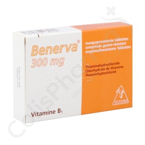 Benerva 300 mg - 20 maagsapresistente tabletten