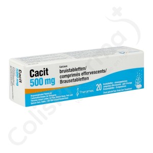 Cacit 500 mg - 20 bruistabletten