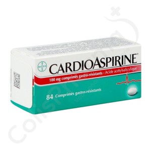 CardioAspirine 100 mg - 84 maagsapresistente tabletten