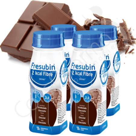 Fresubin 2kcal Fibre Drink Chocolat - 4x200 ml