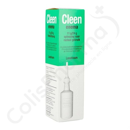 Cleen Enema 11 g/24 g - Oplossing voor rectaal gebruik 133 ml