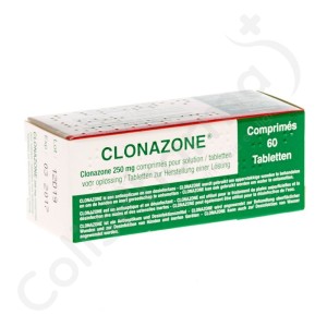 Clonazone 250 mg - 60 tabletten