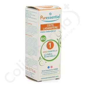 Puressentiel Huile Essentielle Ciste Ladanifère Bio - 5 ml