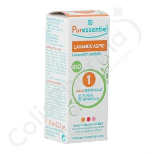 Puressentiel Huile Essentielle Lavande Aspic Bio - 10 ml