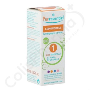 Puressentiel Huile Essentielle Lemongrass Bio - 10 ml