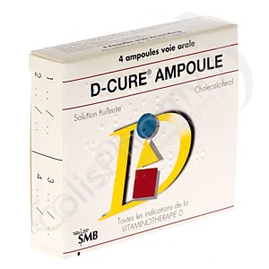 D-Cure 25 000 UI - 4 ampullen