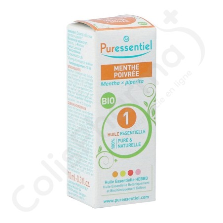 Puressentiel Essentiele Olie Pepermunt Bio - 10 ml