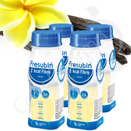 Fresubin 2kcal Fibre Drink Vanille - 4x200 ml