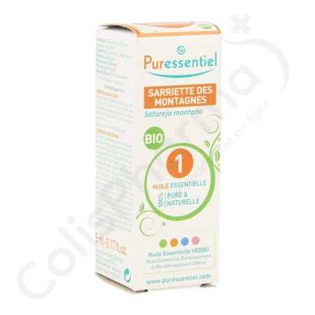Puressentiel Huile Essentielle Sarriette Des Montagnes Bio - 5 ml