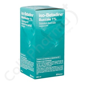 Iso-Betadine Buccale 1% - Bain de bouche 200 ml