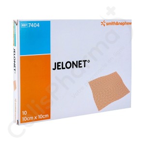 Jelonet - 10x10 cm - 10 tulles gras