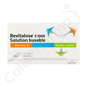 Revitalose C 1000 Vitamine C - 14 ampoules