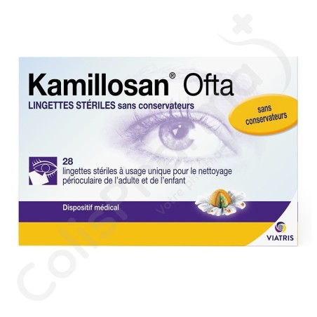 Kamillosan Ofta - 28 compresses stériles Kamillosan Ofta - 28 compresses stériles
