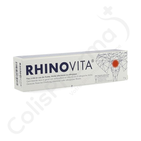 Rhinovita - Gevitamineerde neuszalf 17 g Rhinovita - Gevitamineerde neuszalf 17 g