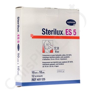 Sterilux ES 5 10 x 10 cm - 12 pièces