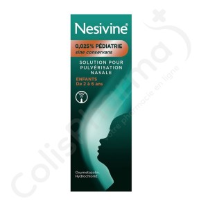 Nesivine 0,025% Pédiatrie - Spray nasal 10 ml