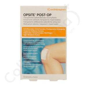 Opsite Post-Op 6,5x5 cm - 5 stuks