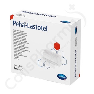 Peha-Lastotel Nues 6 cm x 4 m - 20 stuks