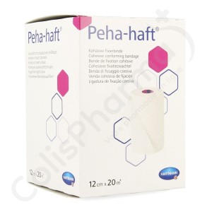 Peha-Haft Latex Free 12 cm x 20 m - 1 stuk