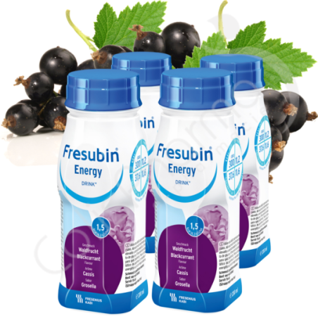 Fresubin Energy Drink Zwarte Bessen - 4x200 ml