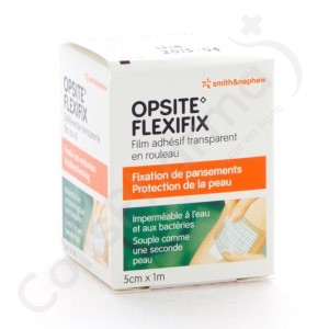 Opsite Flexifix Rouleau 5 cm x 1 m - 1 pièce
