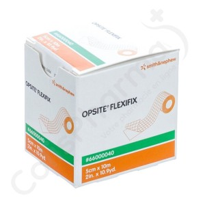Opsite Flexifix Rouleau 5 cm x 10 m - 1 pièce