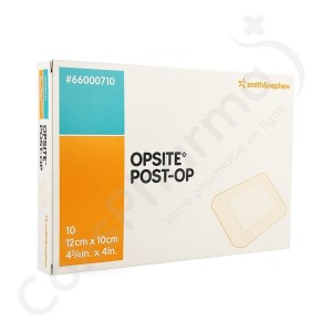 Opsite Post-Op 10x12 cm - 10 pièces