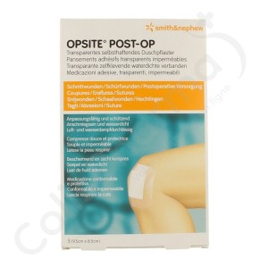 Opsite Post-Op 9,5x8,5 cm - 5 pièces